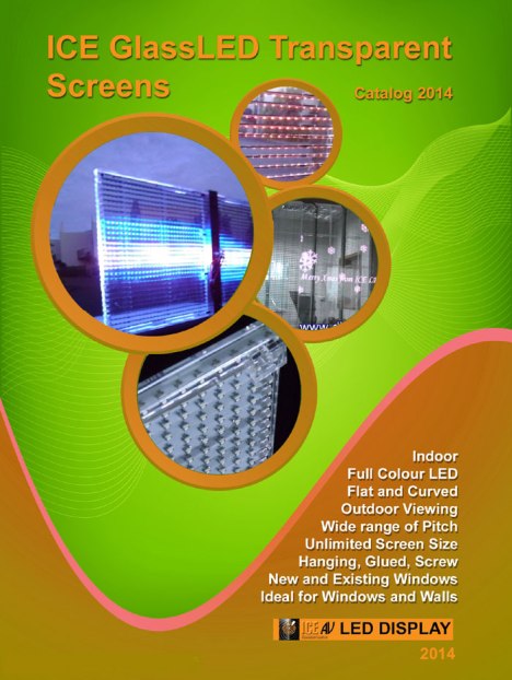 Glass LED Facade screen