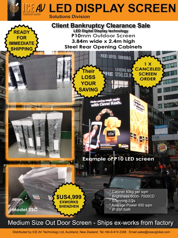 Outdoor Led Screen Led Screens For Every Conceivable Application